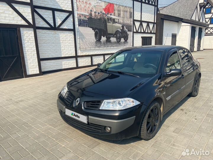 Renault Megane 1.6 AT, 2006, 183 000 км