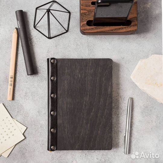 Деревянный ежедневник monomount stone