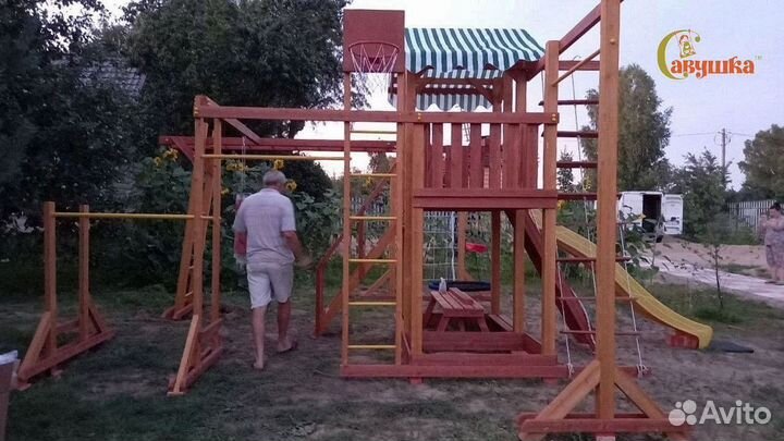 Детский игровой комплекс Савушка 4 Сезона 10