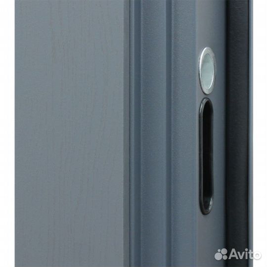 Входная дверь в квартиру Манчестер с зеркалом пано