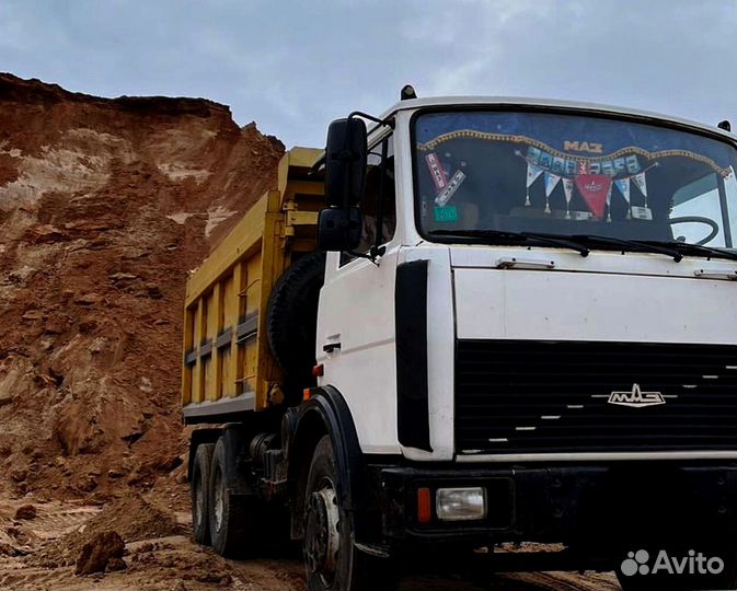 Песок речной с доставкой