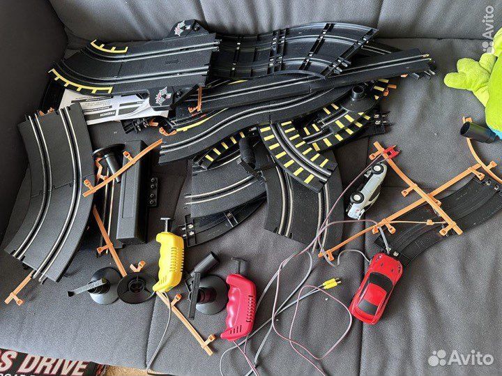 Автотрек с машинками и пультом