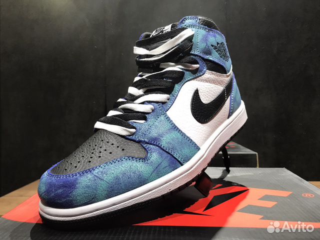 Кроссовки Nike Air Jordan 1 High OG Tie-Dye