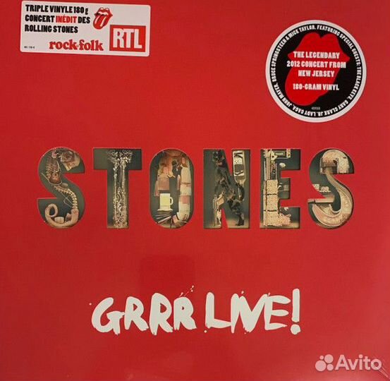 Виниловая пластинка rolling stones - Grrr Live (3L