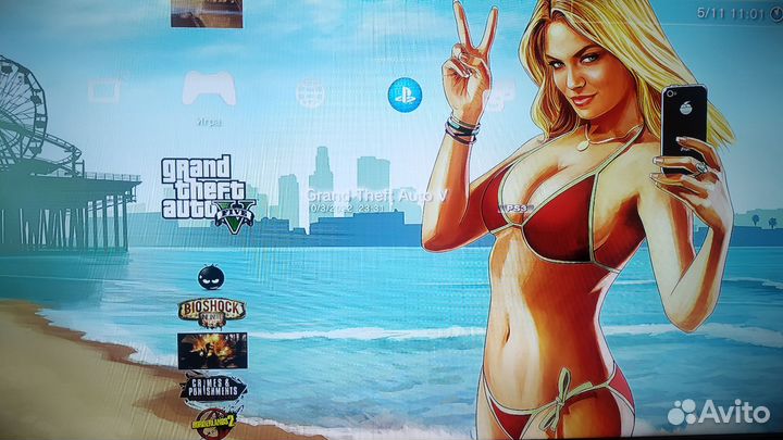 Sony PS 3 Super Slim 500GB(Прошита) +46игр