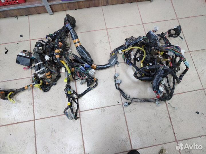 Проводка под торпедо Toyota Land Cruiser HDJ100