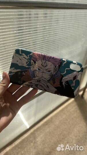 Чехол на iPhone xr с аниме 