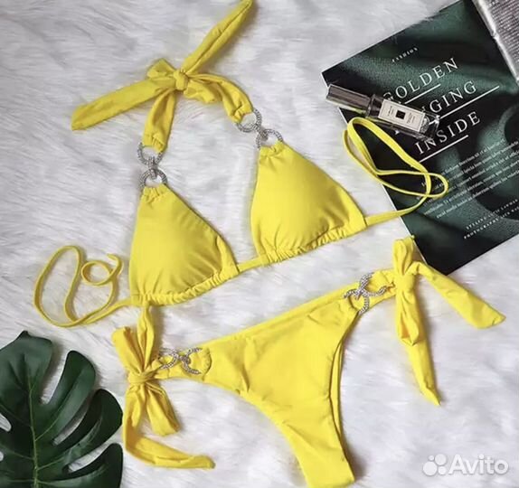 Купальник жёлтый