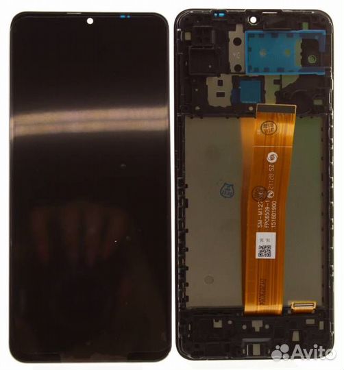 Дисплей для Samsung M12 (M127F) в рамке REV 01