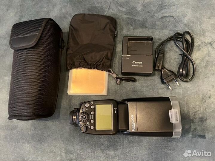 Вспышка canon speedlite 600ex rt