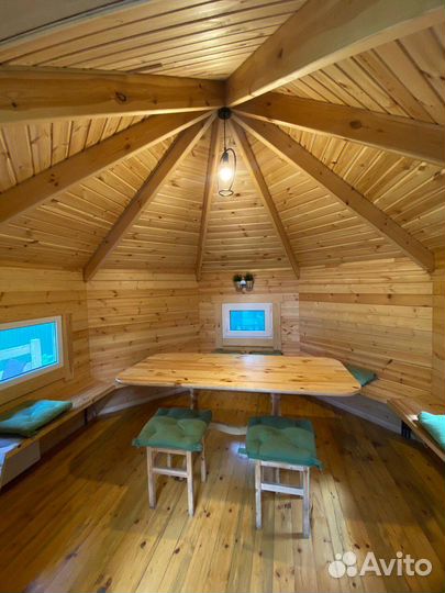 Аренда теплой беседки