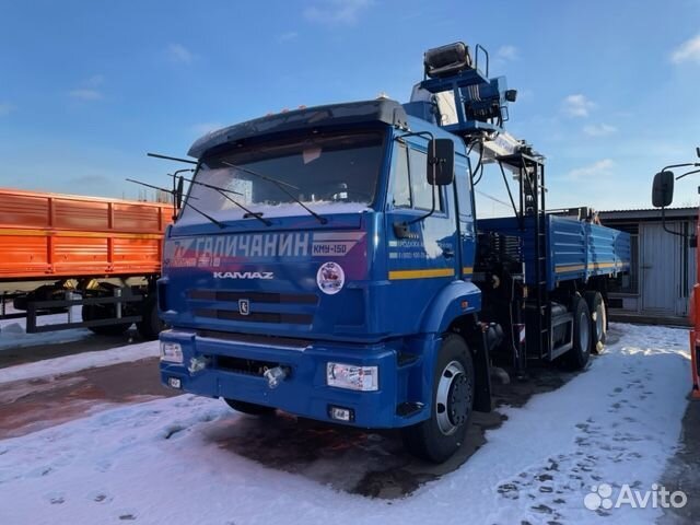 КамАЗ 65115-3094-48 с КМУ, 2022