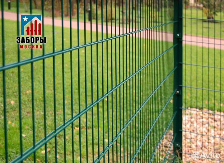 3Д забор Высокий