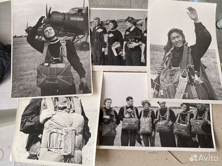 Парашютистка из СССР, Алма-Ата 1959, фотография