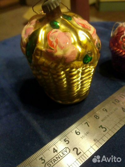 Елочные игрушки СССР