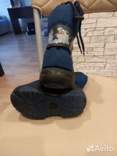 Сапоги зимние детские 23