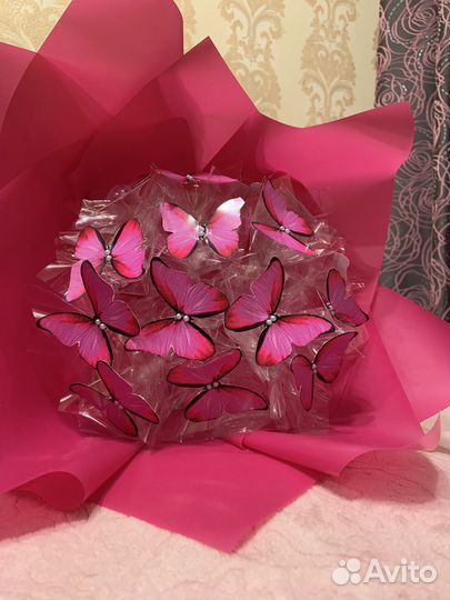 Букетики из бабочек