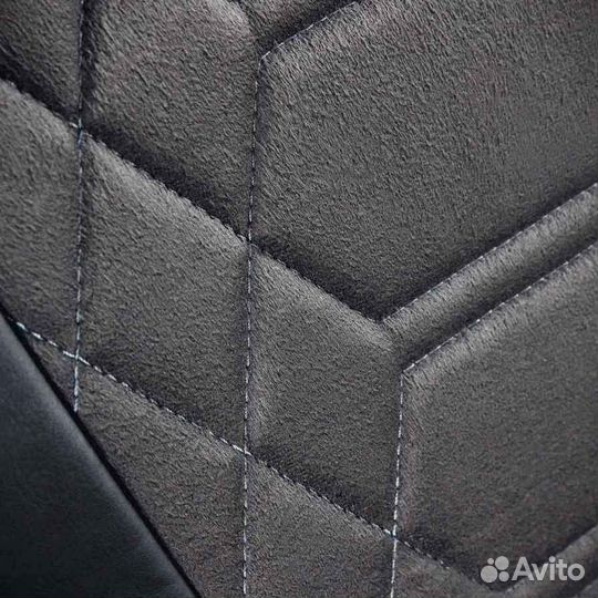 Чехлы для Renault Logan Анаконда серая на заказ