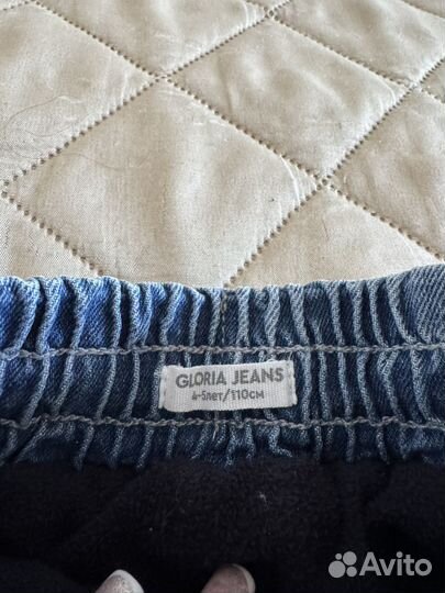 Джинсы утепленные для девочки