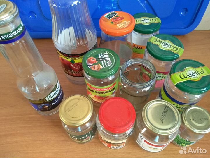 Стеклянные баночки