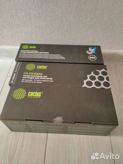 Тонер-картридж для лазерного принтера cactus