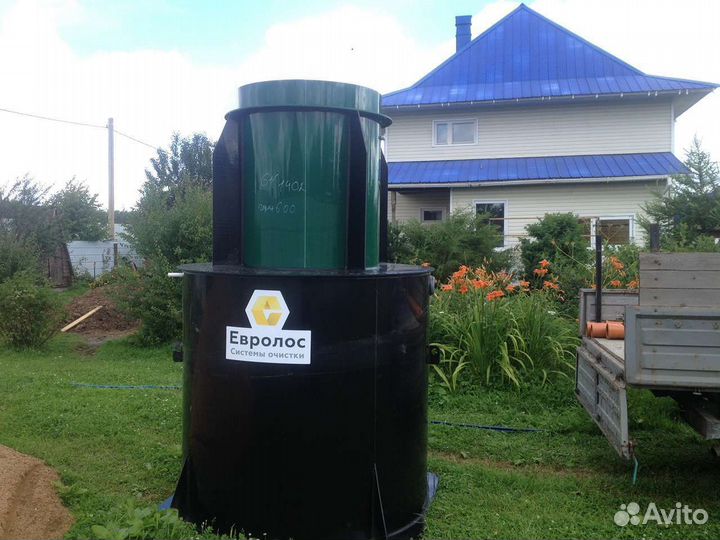 Установка септика под ключ