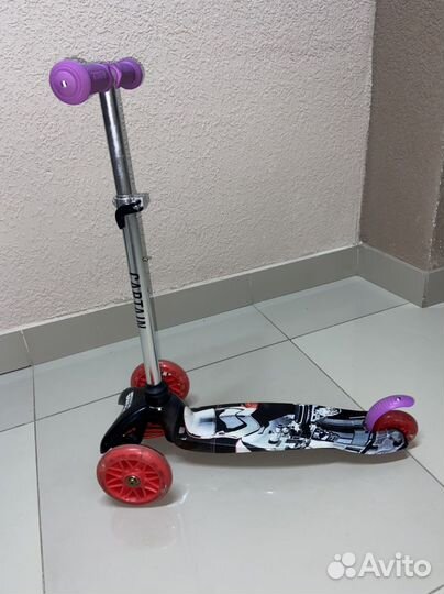 Самокат детский трехколесный