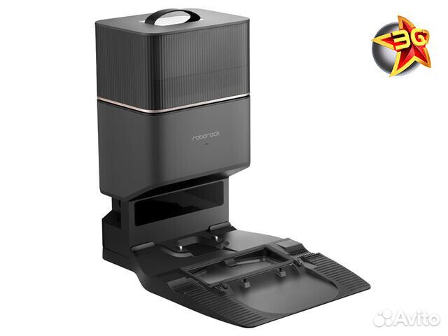 Робот-пылесос Roborock Q8 Max Plus Black Новый