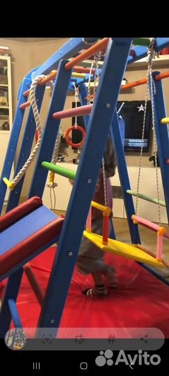 Шведская стенка деревянная бу