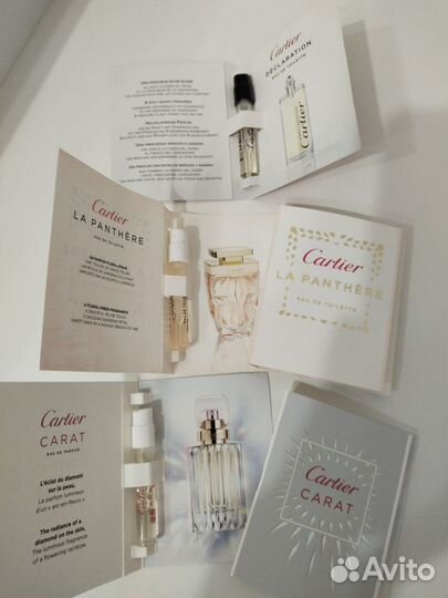Cartier набор пробников оригинал