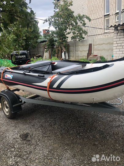 Лодка Stingray 360 AL мотор Ватерман 20