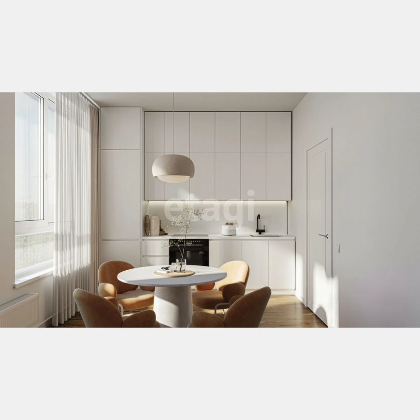 1-к. квартира, 32,3 м², 12/17 эт.