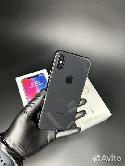 iPhone Х 64GB Space Gray (акб 100)