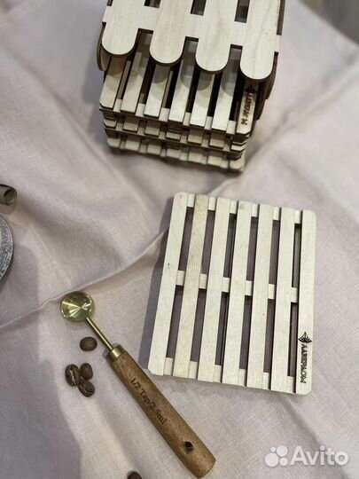 Подставка под кружку, набор. Бирдекель