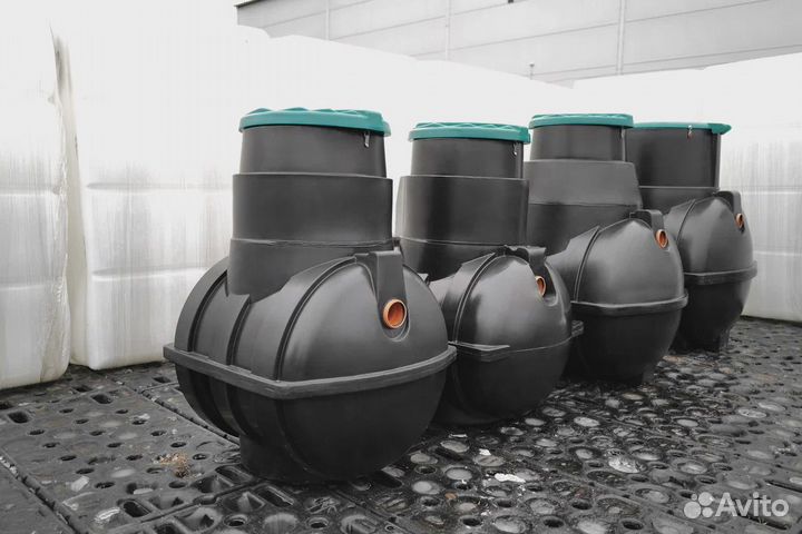 Подземная емкость для канализации накопитель