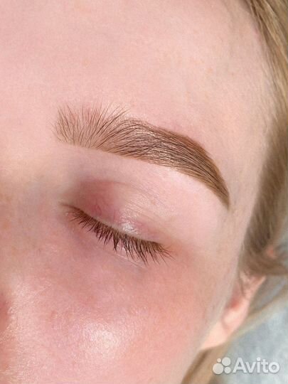 Брови ламинирование бровей ресниц оформление