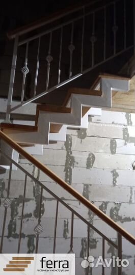 Лестница металлическая на 2 этаж