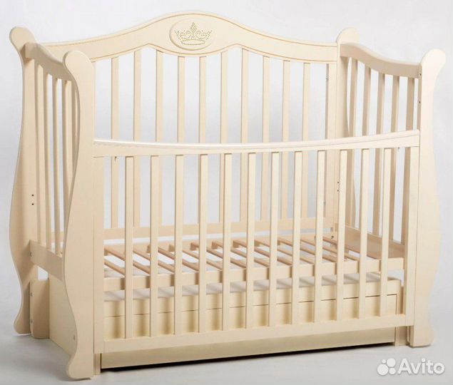Детская кроватка из Бука универсальный маятник