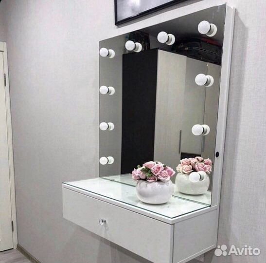 Зеркало гримерное / гримерка навесная