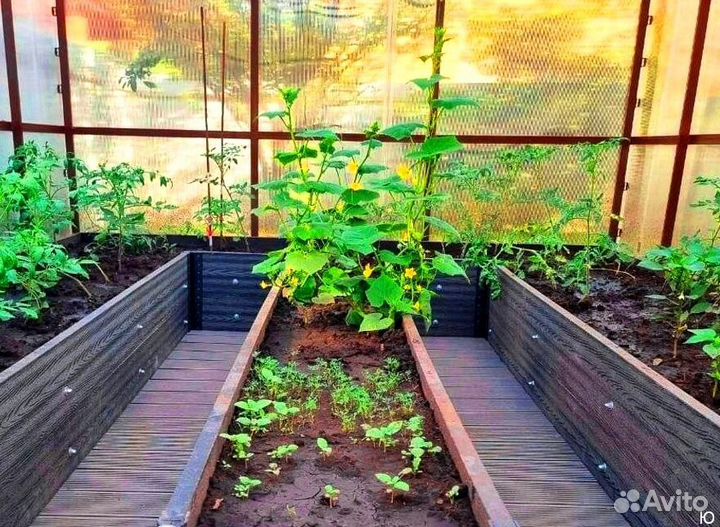 Грядки из дпк от производителя