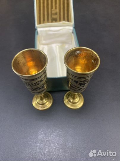 Рюмки серебро