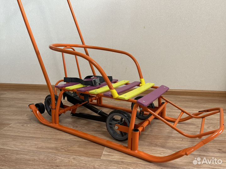 NEW Санки с колесами