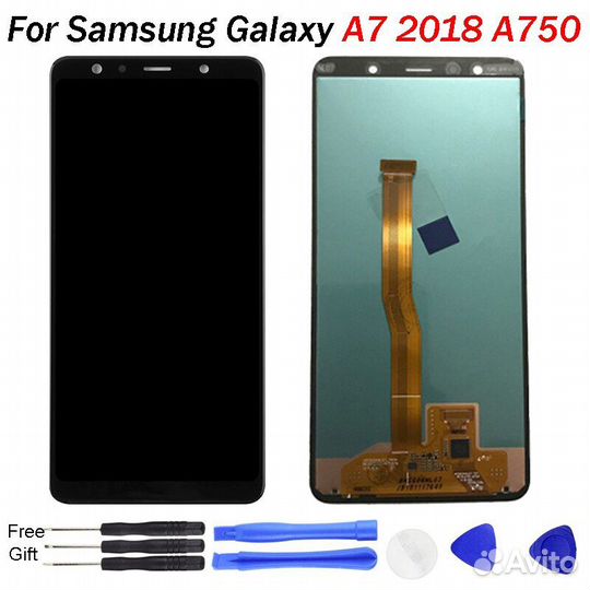 Дисплей для Samsung A750F Galaxy A7 (2018) + тачск