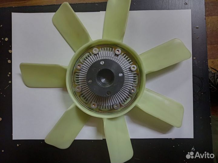 Вискомуфта Isuzu NKR55, NHR55, 4JB1, 4JB1T