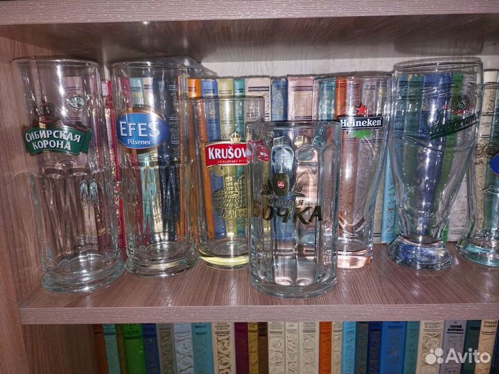 Пивные кружки и бокалы