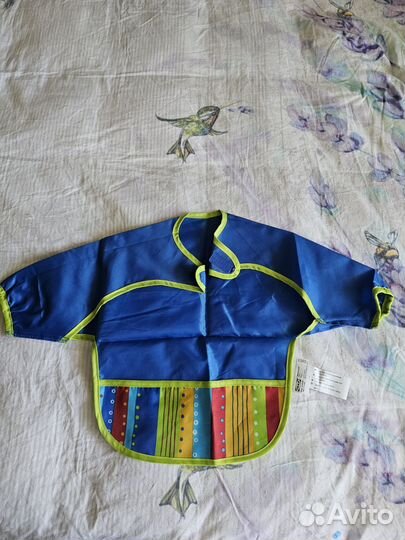 Фартук нагрудник для кормления и рисования икеа