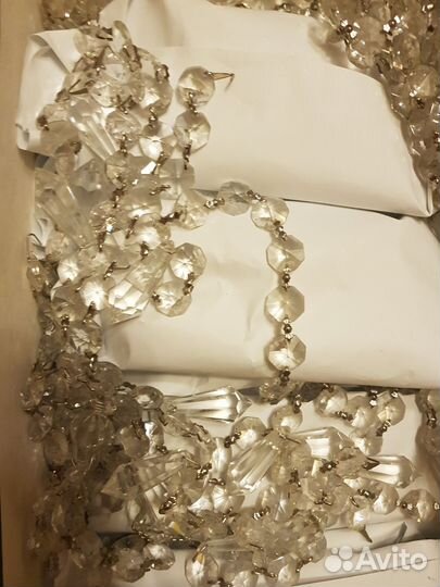 Хрустальные подвески для люстры