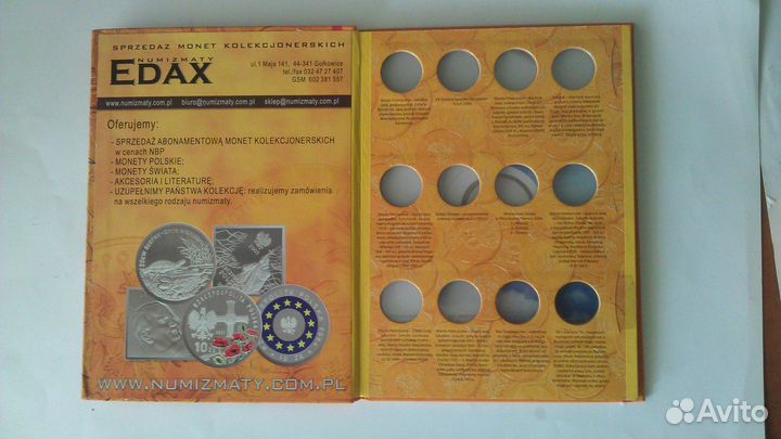 Альбомы для монет Польши 2 zl
