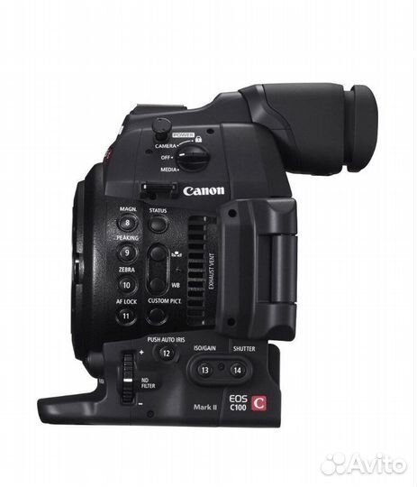 Видеокамера Canon EOS C100 Mark II Body