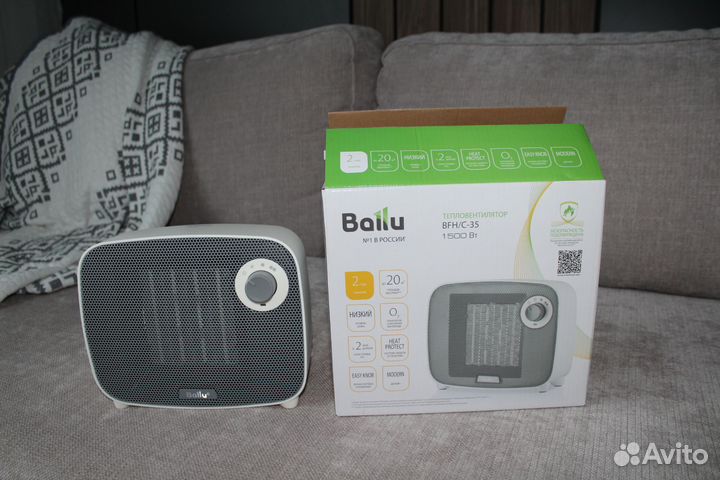 Тепловентилятор керамический новый